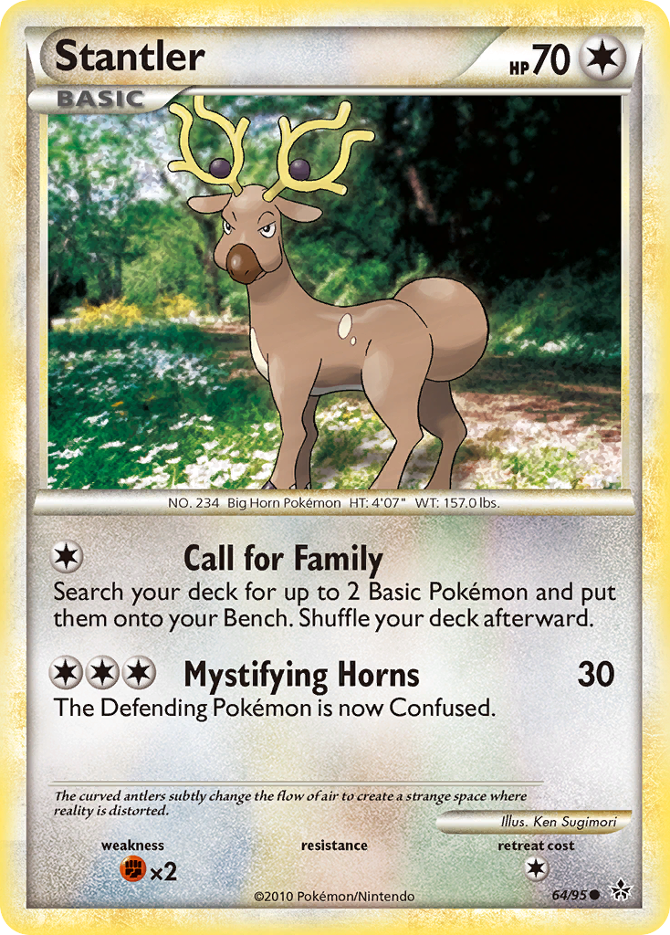 Stantler (64/95) [HeartGold & SoulSilver: Unleashed] | Exor Games Dartmouth