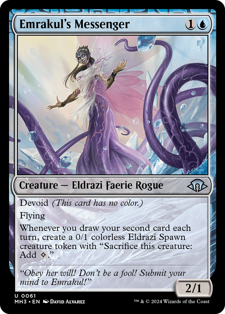 Emrakul's Messenger [Modern Horizons 3] | Exor Games Dartmouth