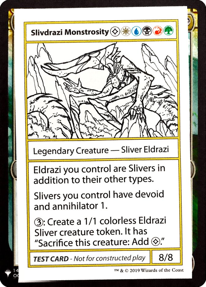 Slivdrazi Monstrosity [Mystery Booster Playtest Cards] | Exor Games Dartmouth