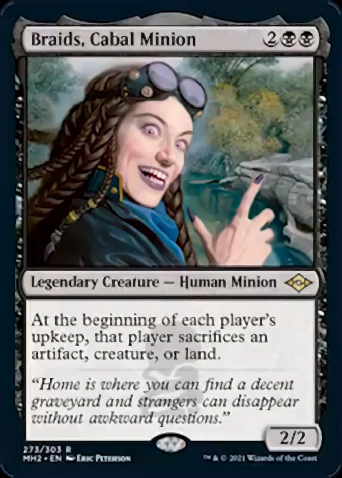 Braids, Cabal Minion (Foil Etched) [Modern Horizons 2] | Exor Games Dartmouth