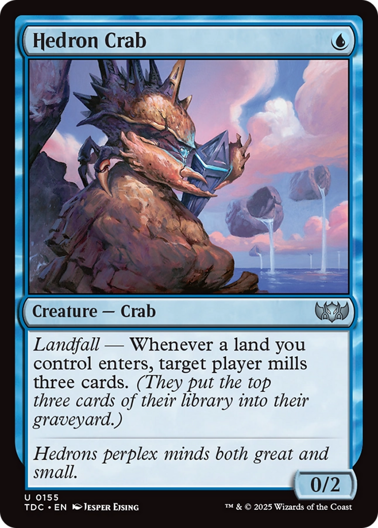 Hedron Crab [Tarkir: Dragonstorm Commander] | Exor Games Dartmouth