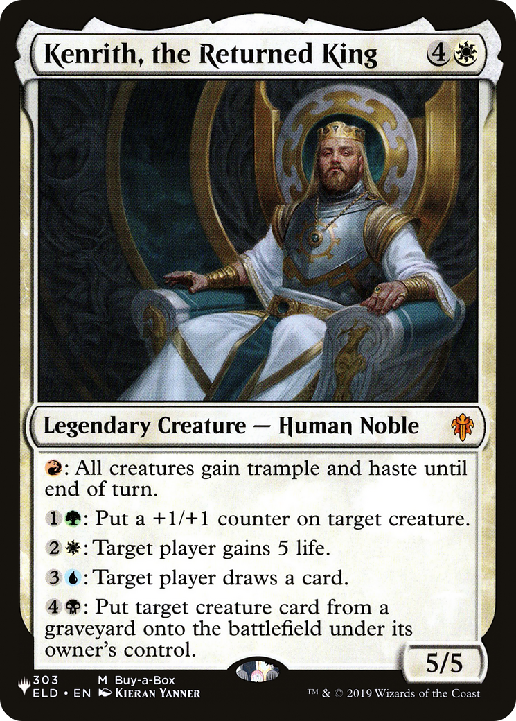Kenrith, the Returned King [The List] | Exor Games Dartmouth