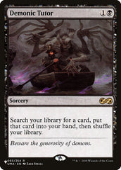 Demonic Tutor [The List] | Exor Games Dartmouth