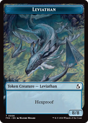 Leviathan // Beast Double-Sided Token [Reality Fracture Tokens] | Exor Games Dartmouth