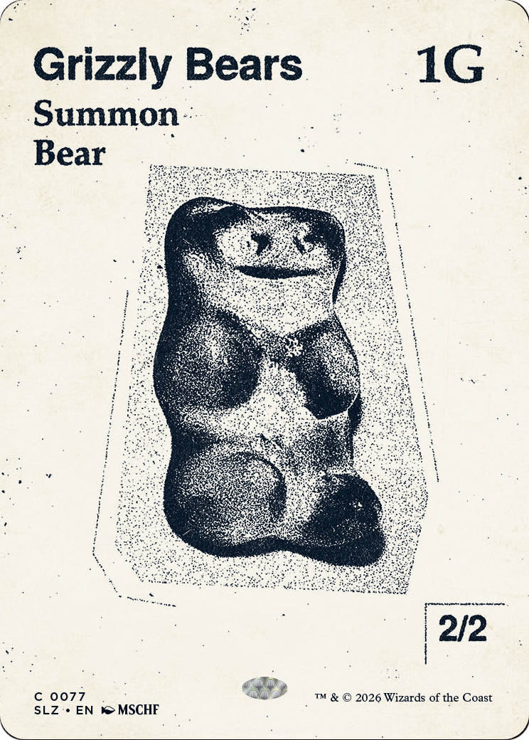 Grizzly Bears (0077) [Secret Lair x MSCHF: The Zeta Set] | Exor Games Dartmouth