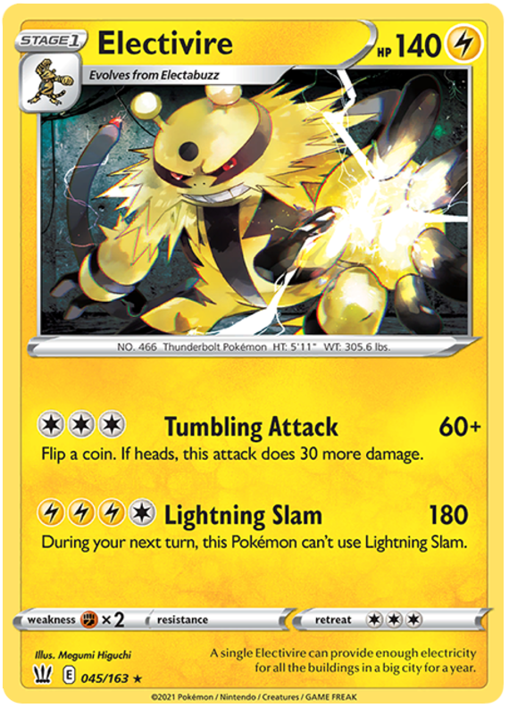 Electivire (045/163) [Sword & Shield: Battle Styles] | Exor Games Dartmouth