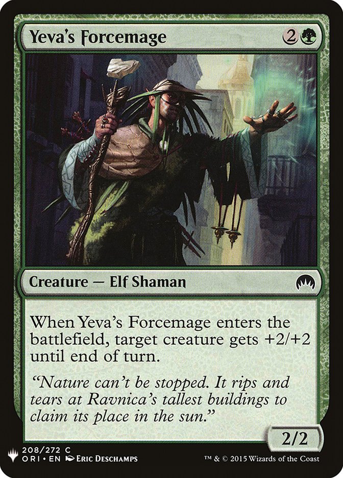 Yeva's Forcemage [Mystery Booster] | Exor Games Dartmouth