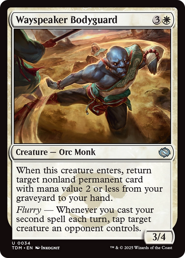Wayspeaker Bodyguard [Tarkir: Dragonstorm] | Exor Games Dartmouth