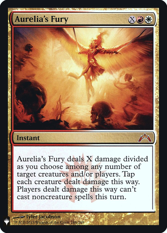 Aurelia's Fury [Mystery Booster] | Exor Games Dartmouth