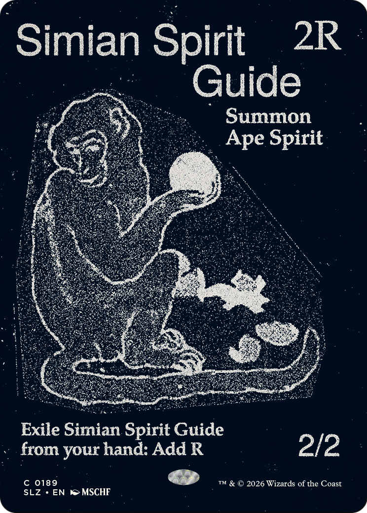 Simian Spirit Guide (0189) [Secret Lair x MSCHF: The Zeta Set] | Exor Games Dartmouth