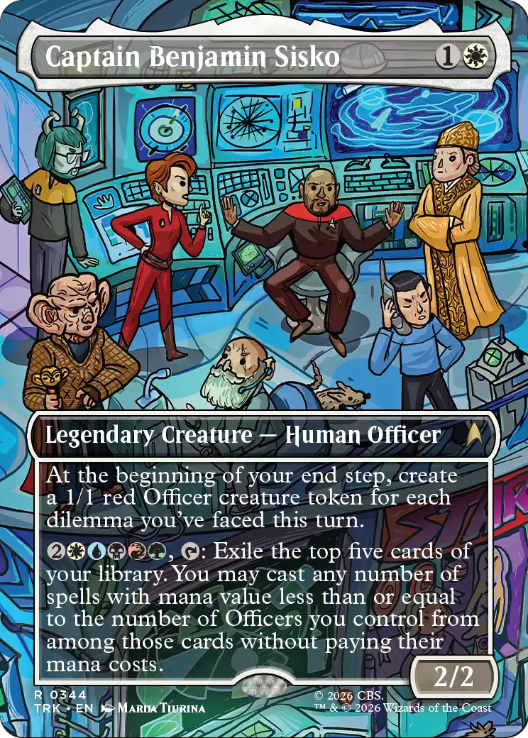 Captain Benjamin Sisko (Borderless) [Star Trek] | Exor Games Dartmouth