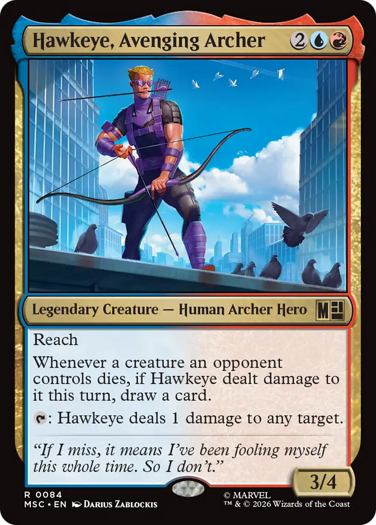 Hawkeye, Avenging Archer [Marvel Super Heroes Commander] | Exor Games Dartmouth