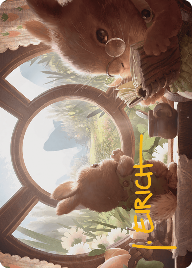 Farseek Art Card (Gold-Stamped Signature) [Bloomburrow Art Series] | Exor Games Dartmouth