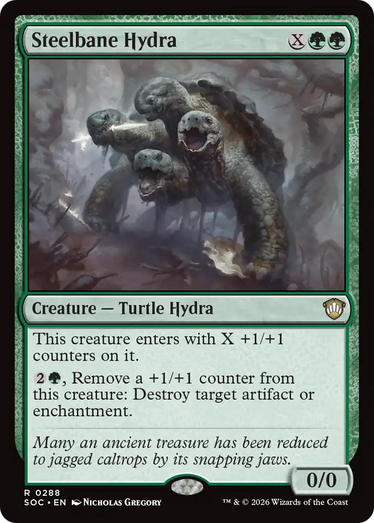 Steelbane Hydra [Secrets of Strixhaven Commander] | Exor Games Dartmouth