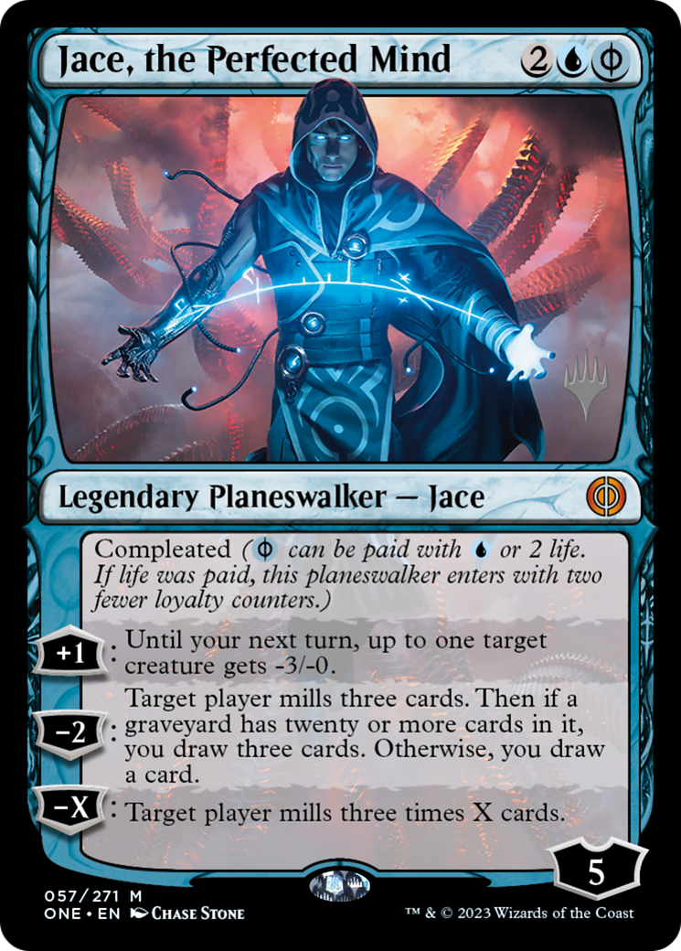 Jace, the Perfected Mind (Promo Pack) [Phyrexia: All Will Be One Promos] | Exor Games Dartmouth