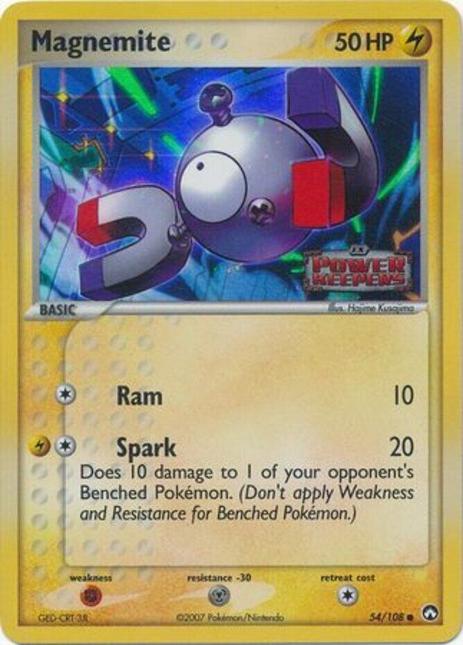 Magnemite (54/108) (Stamped) [EX: Power Keepers] | Exor Games Dartmouth