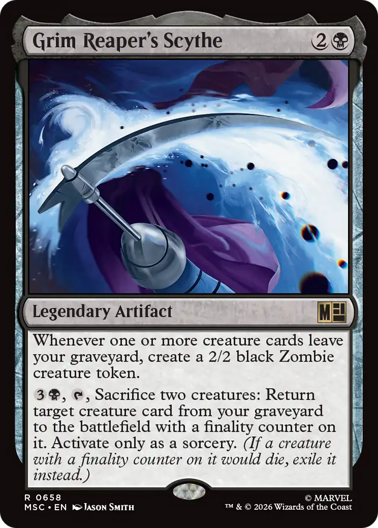 Grim Reaper's Scythe [Marvel Super Heroes Commander] | Exor Games Dartmouth