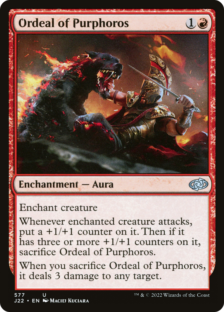Ordeal of Purphoros [Jumpstart 2022] | Exor Games Dartmouth