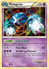 Metagross (4/95) (Cracked Ice Holo) (Theme Deck Exclusive) [HeartGold & SoulSilver: Unleashed] | Exor Games Dartmouth