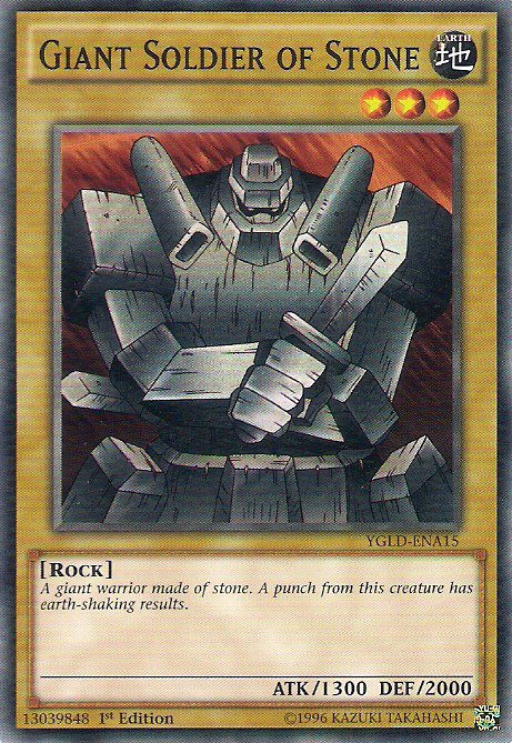Giant Soldier of Stone [YGLD-ENA15] Common | Exor Games Dartmouth