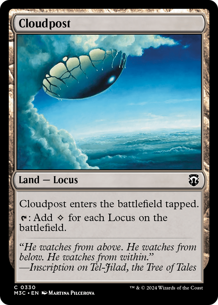 Cloudpost (Ripple Foil) [Modern Horizons 3 Commander] | Exor Games Dartmouth