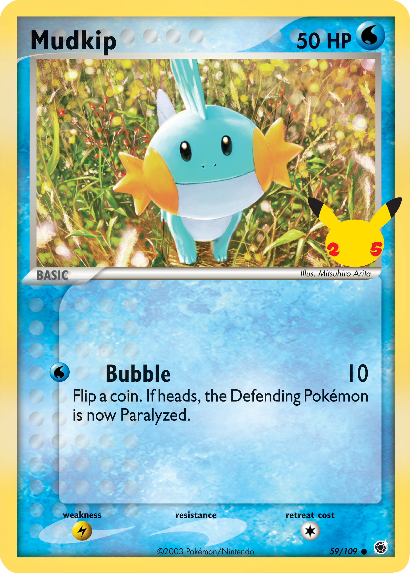 Mudkip (59/109) (Jumbo Card) [First Partner Pack] | Exor Games Dartmouth