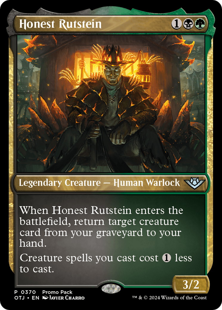 Honest Rutstein (Promo Pack) [Outlaws of Thunder Junction Promos] | Exor Games Dartmouth