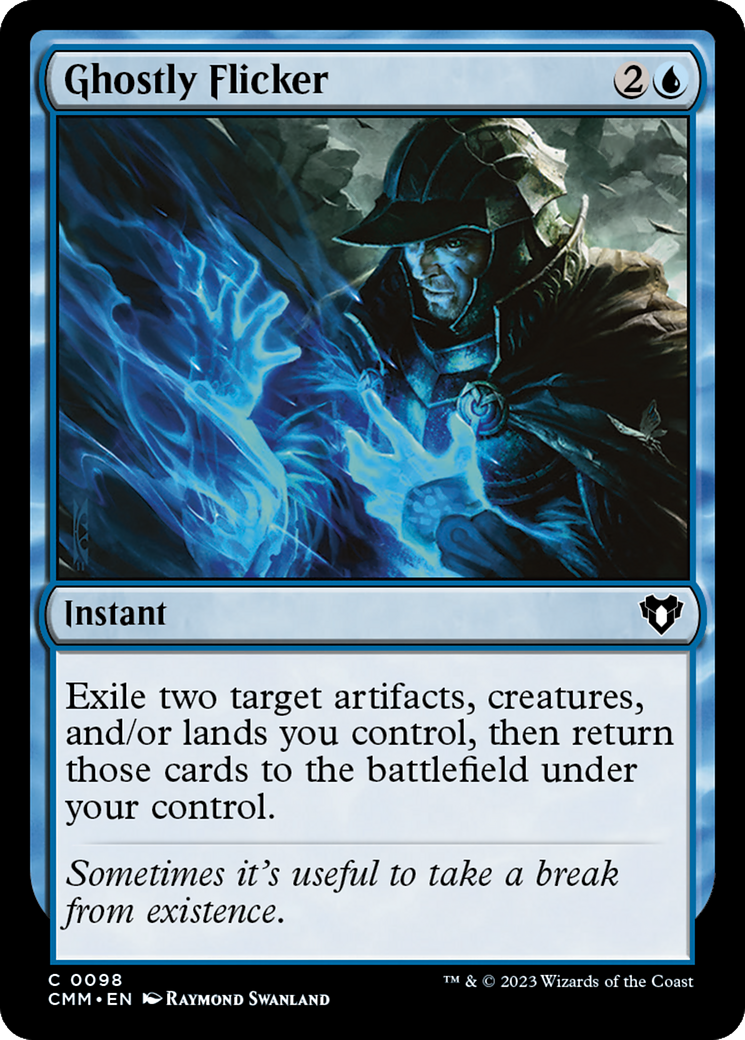Ghostly Flicker [Commander Masters] | Exor Games Dartmouth