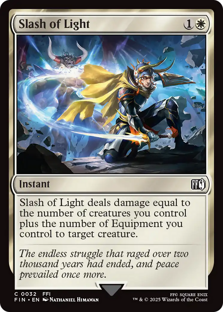 Slash of Light [FINAL FANTASY] | Exor Games Dartmouth