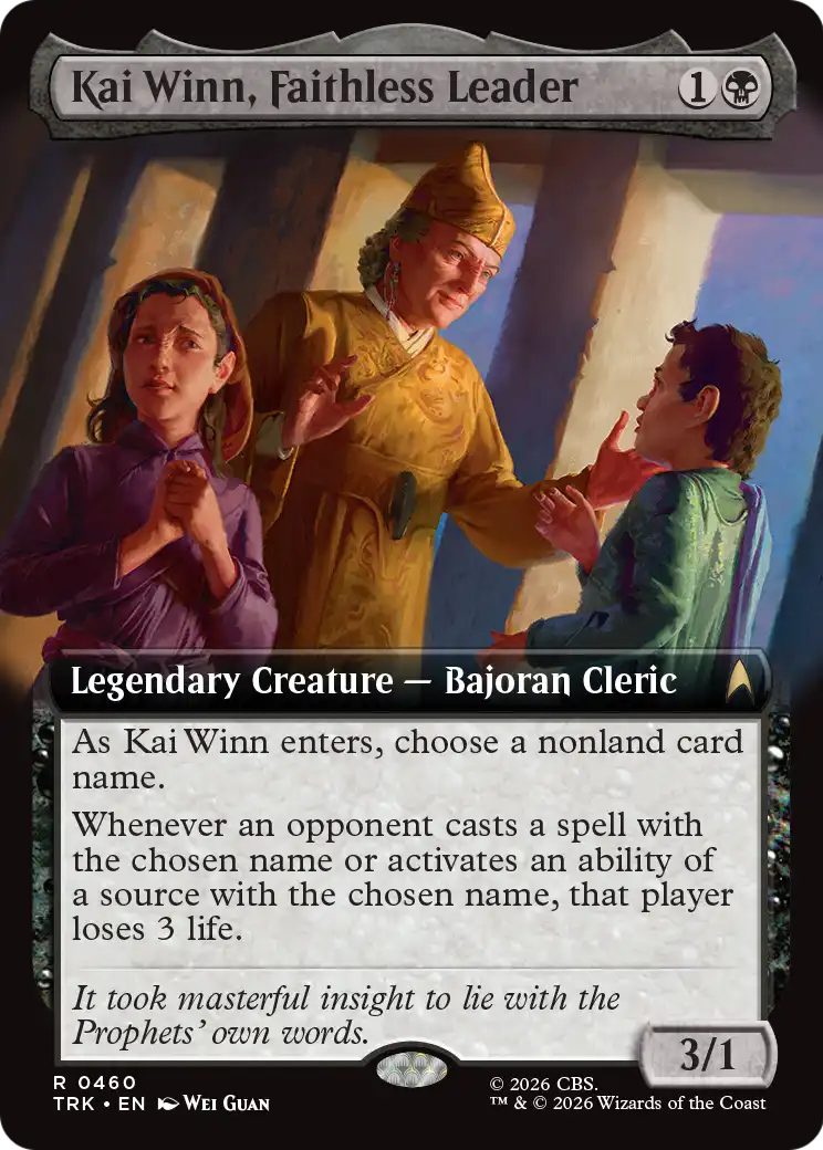 Kai Winn, Faithless Leader (Extended Art) [Star Trek] | Exor Games Dartmouth