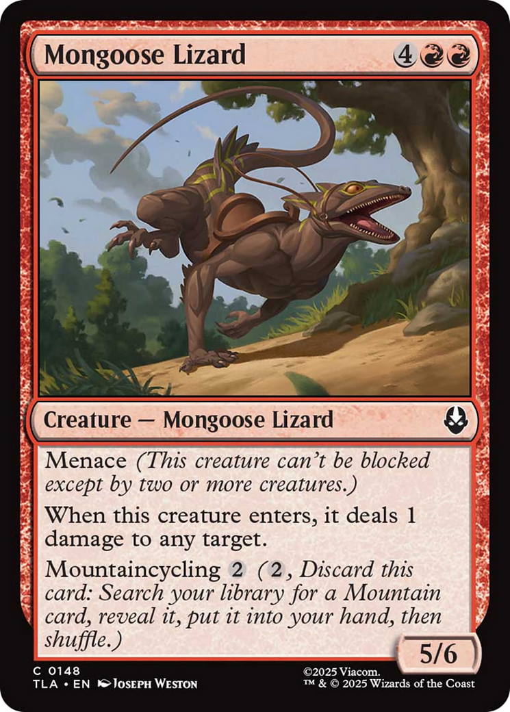 Mongoose Lizard [Avatar: The Last Airbender] | Exor Games Dartmouth