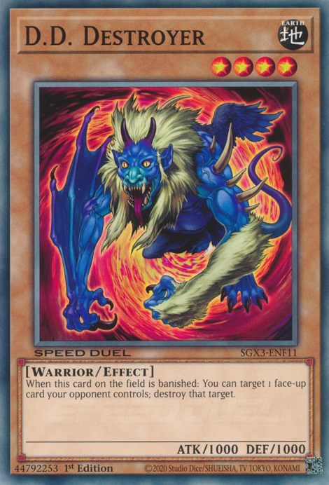 D.D. Destroyer [SGX3-ENF11] Common | Exor Games Dartmouth
