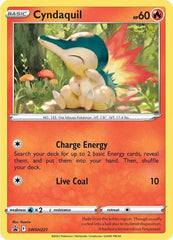 Cyndaquil (SWSH221) (Cosmos Holo) [Sword & Shield: Black Star Promos] | Exor Games Dartmouth