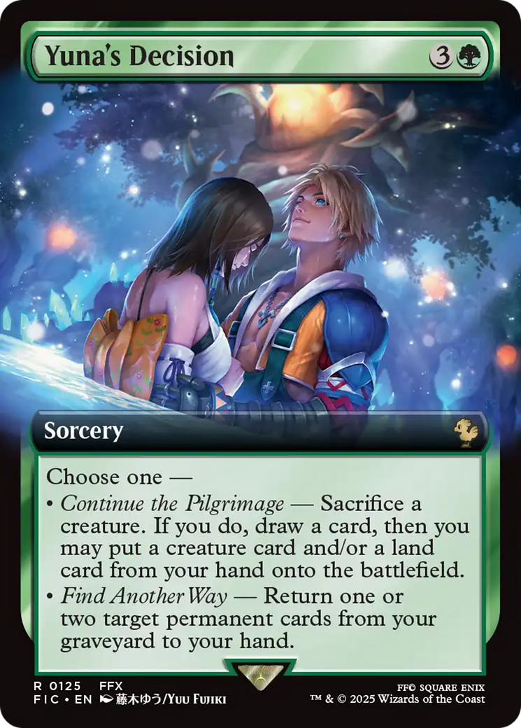 Yuna's Decision (Extended Art) [FINAL FANTASY Commander] | Exor Games Dartmouth