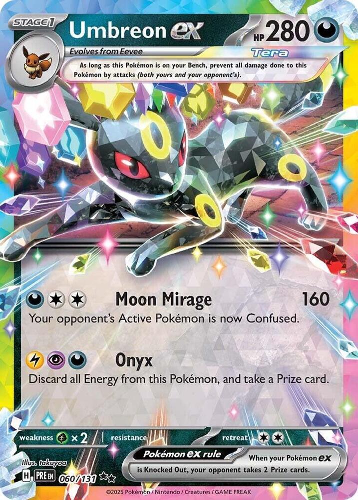 Umbreon ex (060/131) [Scarlet & Violet: Prismatic Evolutions] | Exor Games Dartmouth