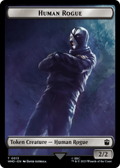 Human Rogue // Clue (0022) Double-Sided Token [Doctor Who Tokens] | Exor Games Dartmouth