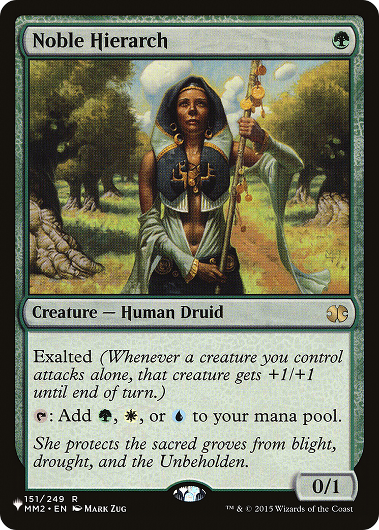 Noble Hierarch [The List] | Exor Games Dartmouth
