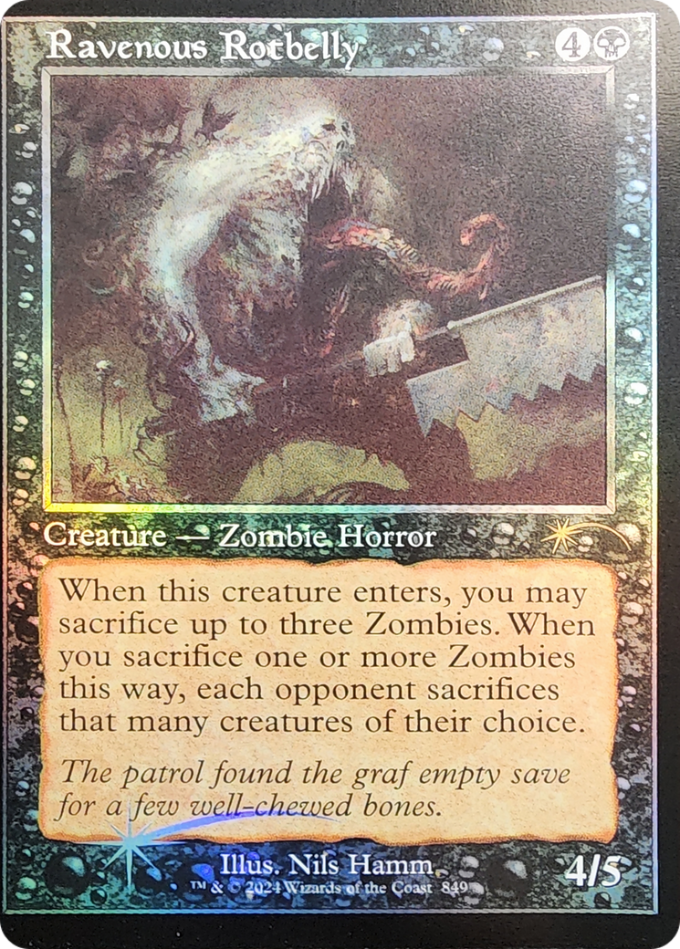 Ravenous Rotbelly (Retro Frame) [Secret Lair Drop Series] | Exor Games Dartmouth