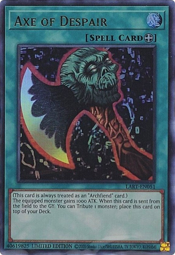 Axe of Despair [LART-EN051] Ultra Rare | Exor Games Dartmouth