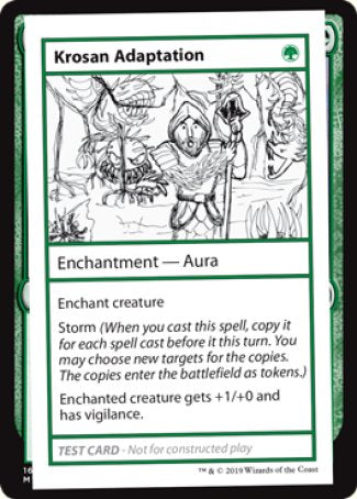 Krosan Adaptation (2021 Edition) [Mystery Booster Playtest Cards] | Exor Games Dartmouth
