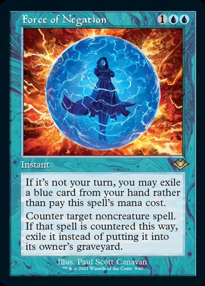 Force of Negation (Retro Foil Etched) [Modern Horizons] | Exor Games Dartmouth