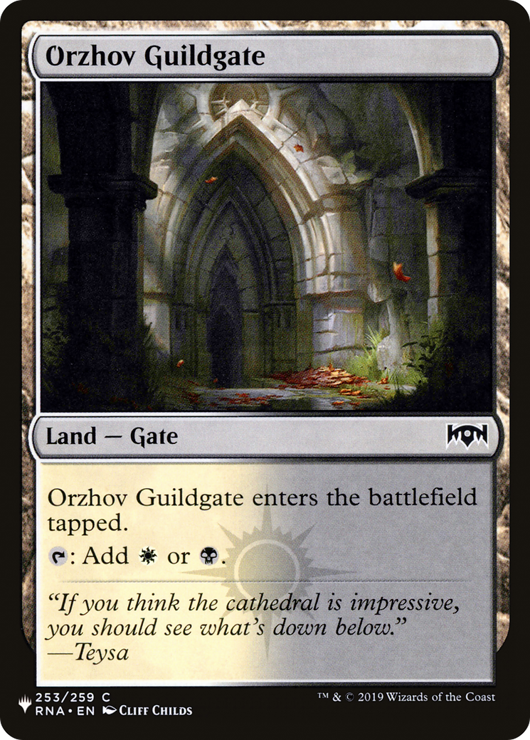 Orzhov Guildgate (253) [The List] | Exor Games Dartmouth