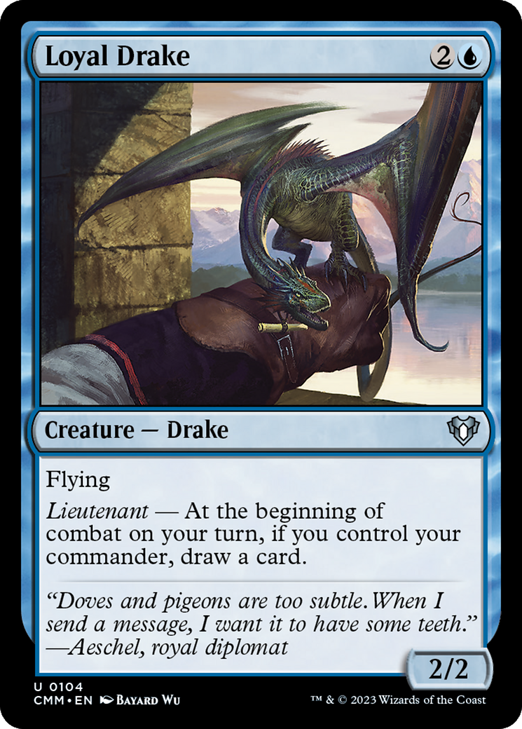 Loyal Drake [Commander Masters] | Exor Games Dartmouth