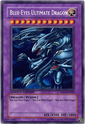 Blue-Eyes Ultimate Dragon [RP01-EN000] Secret Rare | Exor Games Dartmouth