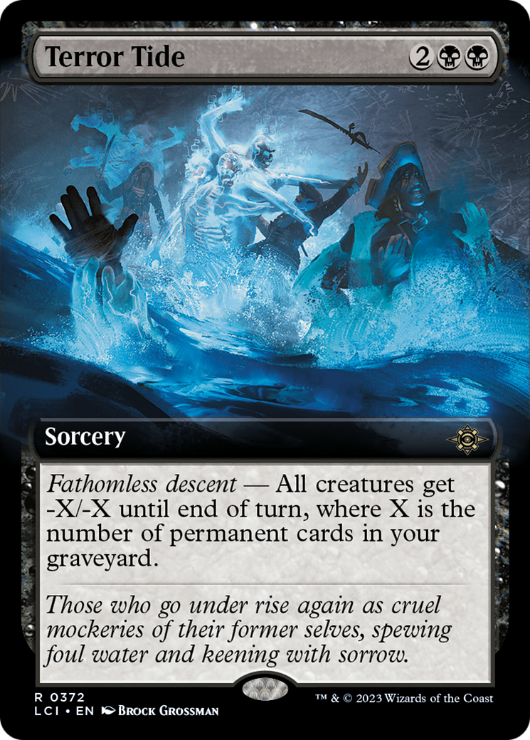 Terror Tide (Extended Art) [The Lost Caverns of Ixalan] | Exor Games Dartmouth