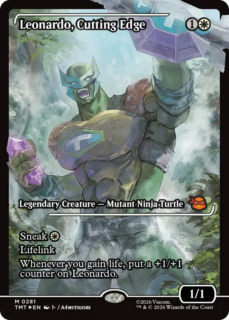 Leonardo, Cutting Edge (Showcase) [Teenage Mutant Ninja Turtles] | Exor Games Dartmouth