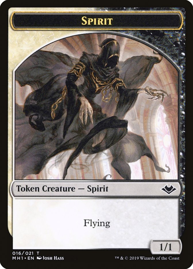 Spirit Token [Modern Horizons Tokens] | Exor Games Dartmouth