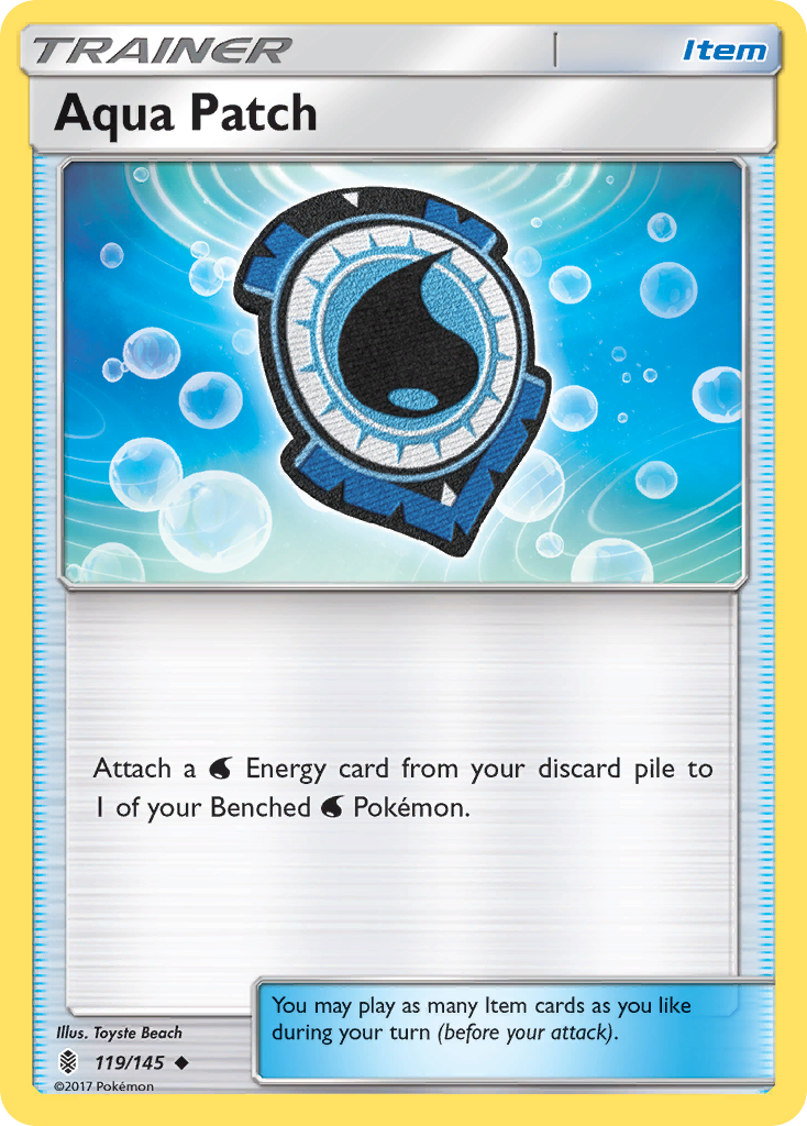 Aqua Patch (119/145) [Sun & Moon: Guardians Rising] | Exor Games Dartmouth