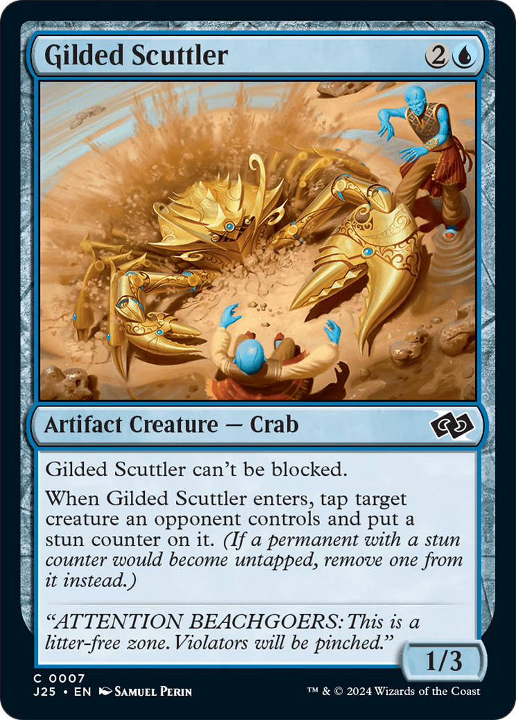 Gilded Scuttler [Foundations Jumpstart] | Exor Games Dartmouth