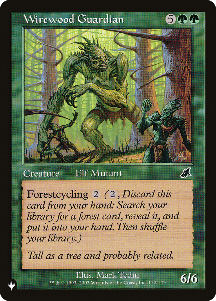 Wirewood Guardian [The List Reprints] | Exor Games Dartmouth